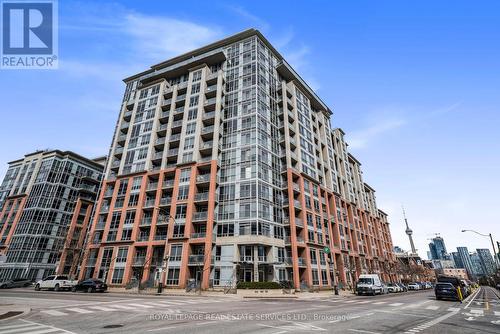 106 - 1 Shaw Street, Toronto, ON - Outdoor With Facade