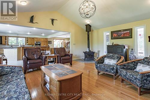 15260 Furnival Road, West Elgin, ON - Indoor Photo Showing Living Room With Fireplace