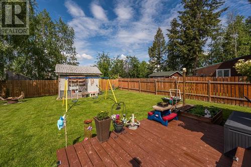 2773 Quince Street, Prince George, BC - Outdoor With Deck Patio Veranda With Backyard