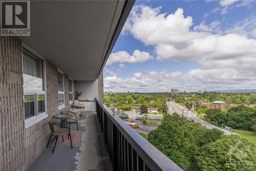 1380 Prince Of Wales Drive Unit#806, Ottawa, ON - Outdoor With Balcony With View