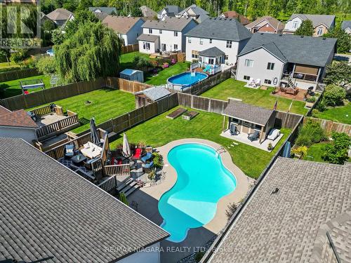 390 Jasmine Court, Fort Erie, ON - Outdoor With In Ground Pool With Deck Patio Veranda