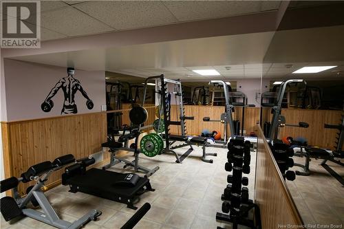 599 West River Road, Grand-Sault/Grand Falls, NB - Indoor Photo Showing Gym Room