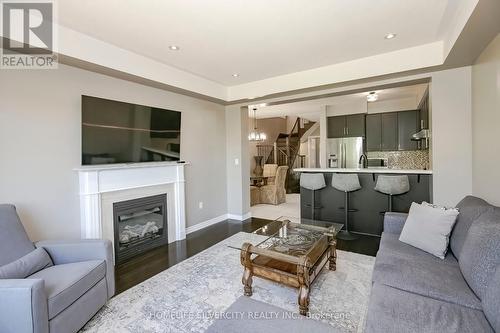 8 Fawnridge Road, Caledon, ON - Indoor Photo Showing Living Room With Fireplace