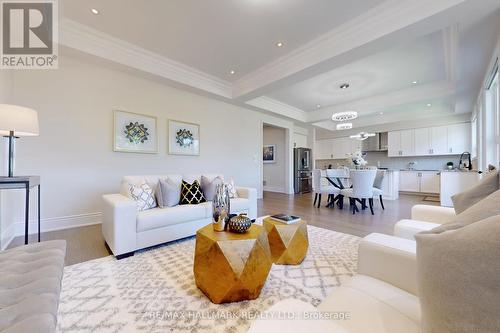 110 Conklin Crescent, Aurora, ON - Indoor Photo Showing Living Room