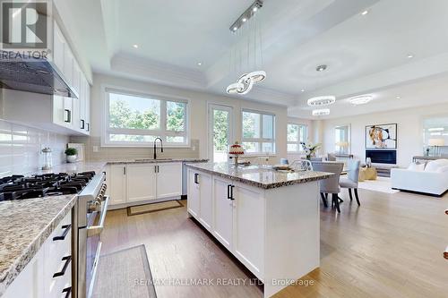 110 Conklin Crescent, Aurora, ON - Indoor Photo Showing Kitchen With Upgraded Kitchen