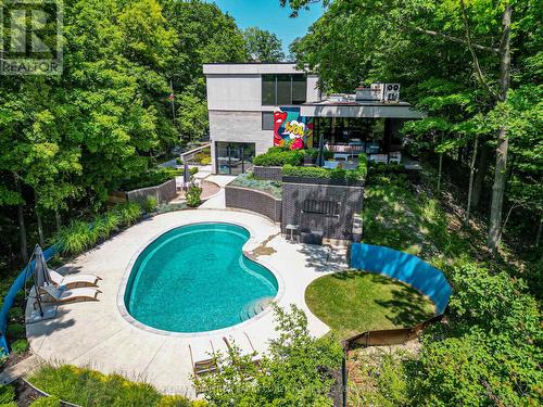 10320 Pine Valley Drive, Vaughan (Vellore Village), ON - Outdoor With In Ground Pool