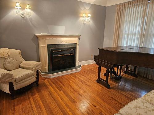 212 Balmoral Avenue S, Hamilton, ON - Indoor With Fireplace