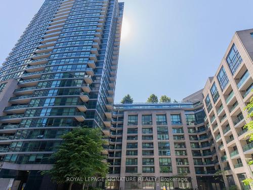 2006-600 Fleet St, Toronto, ON - Outdoor With Balcony With Facade