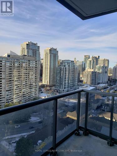 2106 - 88 Sheppard Avenue E, Toronto, ON - Outdoor With Balcony With View