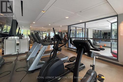 1313 - 210 Simcoe Street, Toronto, ON - Indoor Photo Showing Gym Room