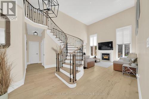 715 Highland Blade Road, Newmarket, ON - Indoor Photo Showing Other Room With Fireplace