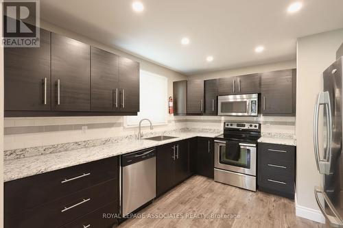 Main - 203 Cromwell Avenue, Oshawa, ON - Indoor Photo Showing Kitchen With Stainless Steel Kitchen With Upgraded Kitchen