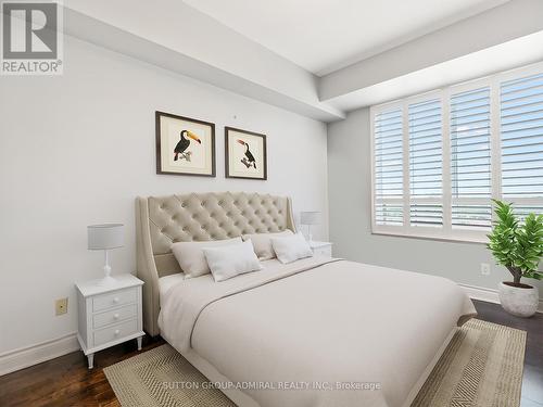 1210 - 2 Clairtrell Road, Toronto, ON - Indoor Photo Showing Bedroom