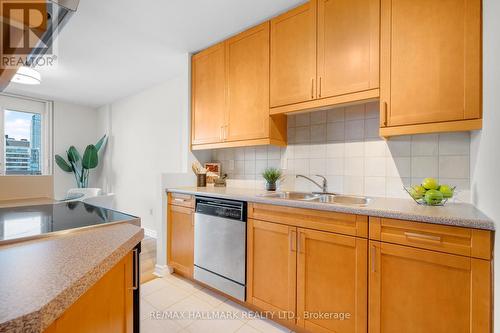 2501 - 40 Homewood Avenue, Toronto, ON - Indoor Photo Showing Kitchen With Double Sink