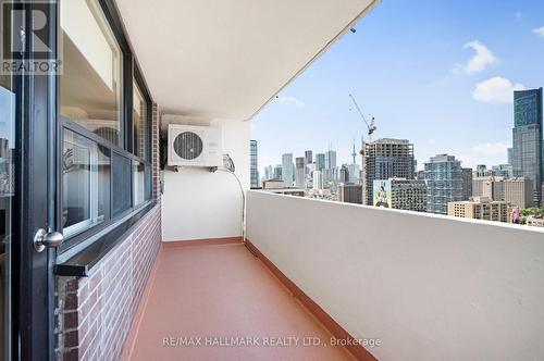 2501 - 40 Homewood Avenue, Toronto, ON - Outdoor With Balcony With Exterior