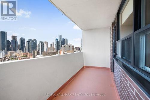2501 - 40 Homewood Avenue, Toronto, ON - Outdoor With Balcony With View With Exterior