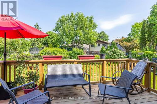 832 Crawford Drive, Peterborough, ON - Outdoor With Deck Patio Veranda With Exterior