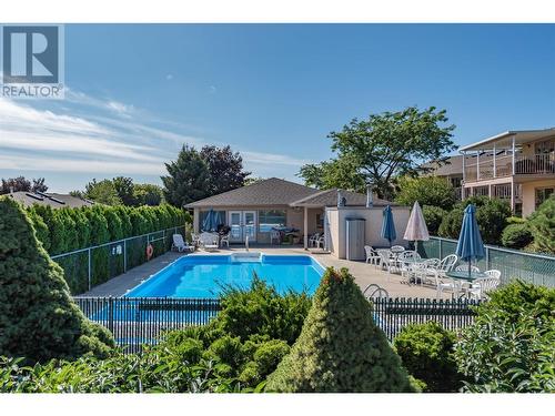 1001 30 Avenue Unit# 54, Vernon, BC - Outdoor With In Ground Pool With Backyard