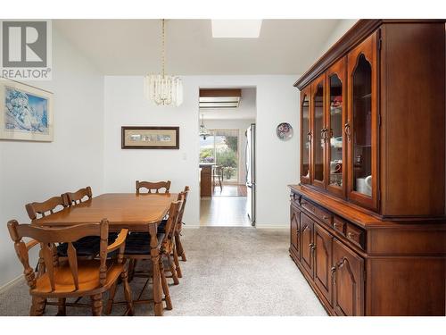 1001 30 Avenue Unit# 54, Vernon, BC - Indoor Photo Showing Dining Room