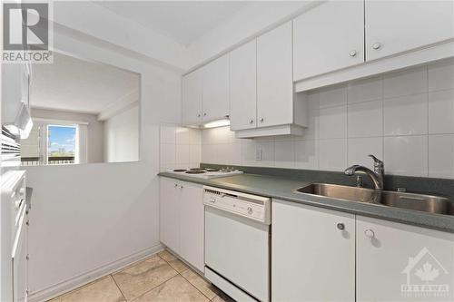 158B Mcarthur Avenue Unit#701, Ottawa, ON - Indoor Photo Showing Kitchen With Double Sink