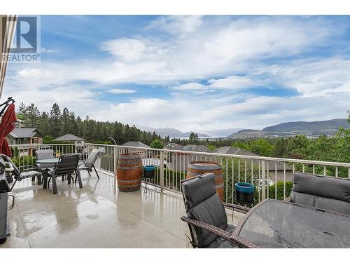 3397 Merlot Way, West Kelowna, BC - Outdoor With Deck Patio Veranda With View