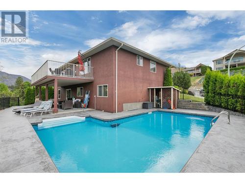 3397 Merlot Way, West Kelowna, BC - Outdoor With In Ground Pool With Deck Patio Veranda With Exterior