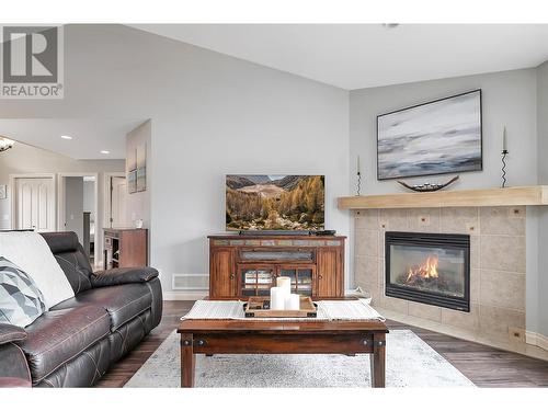 3397 Merlot Way, West Kelowna, BC - Indoor Photo Showing Living Room With Fireplace