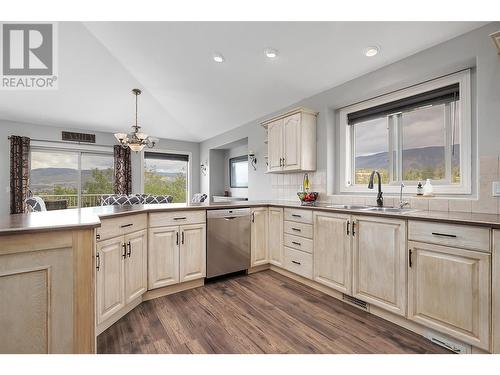 3397 Merlot Way, West Kelowna, BC - Indoor Photo Showing Kitchen With Double Sink