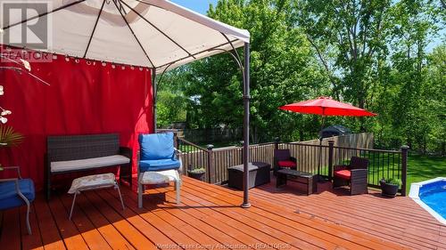 373 White Crescent, Amherstburg, ON - Outdoor With Deck Patio Veranda With Exterior