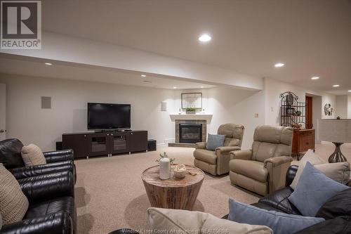 2160 Normandy Street, Lasalle, ON - Indoor Photo Showing Other Room With Fireplace