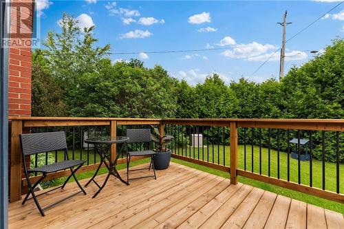 New front deck. - 60 Sebastopol Drive, Foymount, ON - Outdoor With Exterior