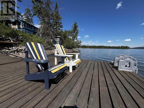 5857 Oona Road, Fraser Lake, BC - Outdoor With Body Of Water With Deck Patio Veranda