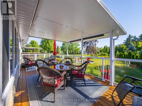 8 Temagami Trail, Wasaga Beach, ON - Outdoor With Deck Patio Veranda With Exterior