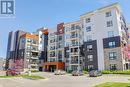 402 - 340 Plains Road E, Burlington, ON  - Outdoor With Balcony With Facade 