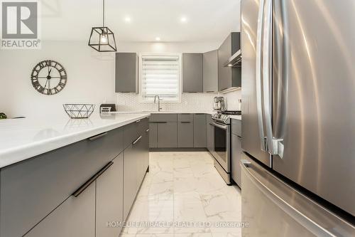 23 Tindall Crescent, East Luther Grand Valley, ON - Indoor Photo Showing Kitchen With Stainless Steel Kitchen With Upgraded Kitchen