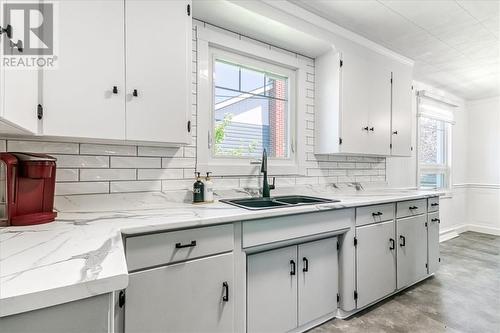 474 Second Avenue, Espanola, ON - Indoor Photo Showing Kitchen With Double Sink