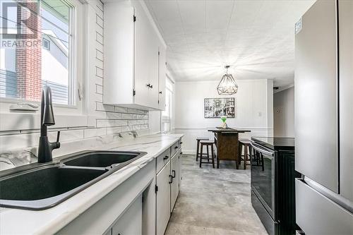 474 Second Avenue, Espanola, ON - Indoor Photo Showing Kitchen With Double Sink