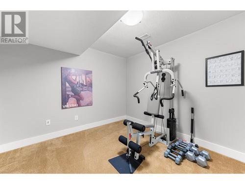 337 Providence Avenue, Kelowna, BC - Indoor Photo Showing Gym Room