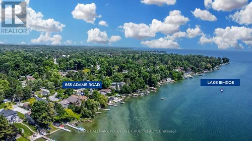 865 Adams Road, Innisfil, ON - Outdoor With Body Of Water With View