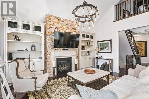 58 Waterview Road, Wasaga Beach, ON - Indoor Photo Showing Living Room With Fireplace