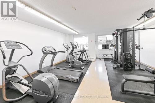 214 - 451 The West Mall, Toronto, ON - Indoor Photo Showing Gym Room