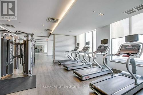 4104 - 510 Curran Place, Mississauga, ON - Indoor Photo Showing Gym Room