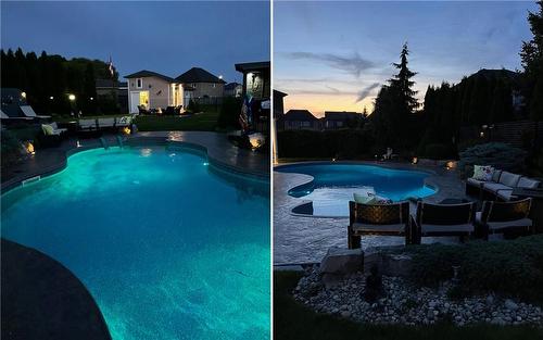 34 Penfold Court, Mount Hope, ON - Outdoor With In Ground Pool With Backyard