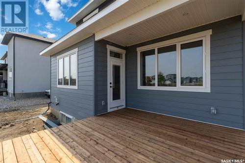 115 Woolf Bend, Saskatoon, SK - Outdoor With Deck Patio Veranda With Exterior