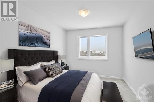 This home has not been built yet. Images provided are to showcase builder finishes. - 1922 Hawker Private, Ottawa, ON - Indoor Photo Showing Bedroom