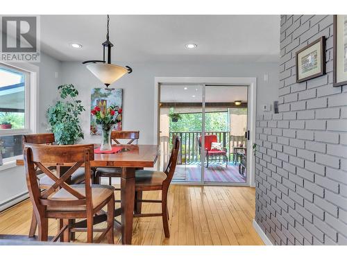 2130 Peters Road, West Kelowna, BC - Indoor Photo Showing Dining Room