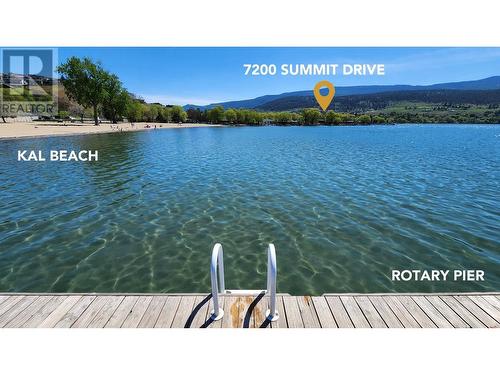 7200 Summit Drive, Coldstream, BC - Outdoor With Body Of Water With View