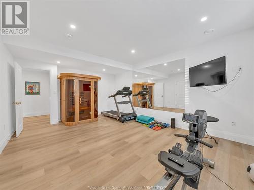 300 Crystal Bay, Amherstburg, ON - Indoor Photo Showing Gym Room