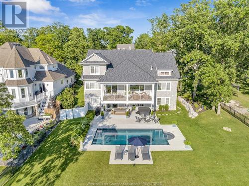 300 Crystal Bay, Amherstburg, ON - Outdoor With In Ground Pool