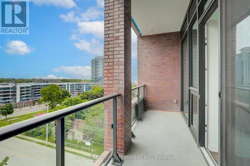 807 - 28 Ann Street, Mississauga, ON - Outdoor With Balcony With Exterior